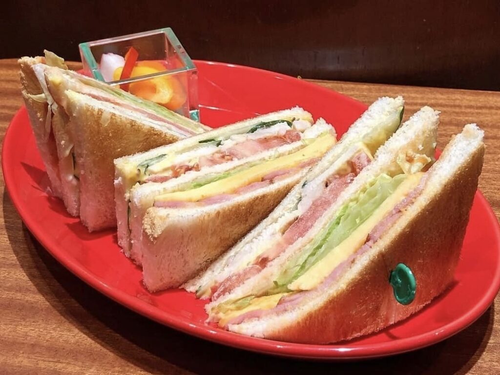 木漏れ日のテラス サンドイッチ