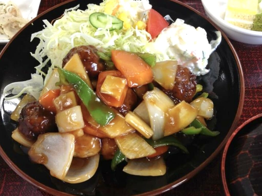 焼肉わかば 酢豚