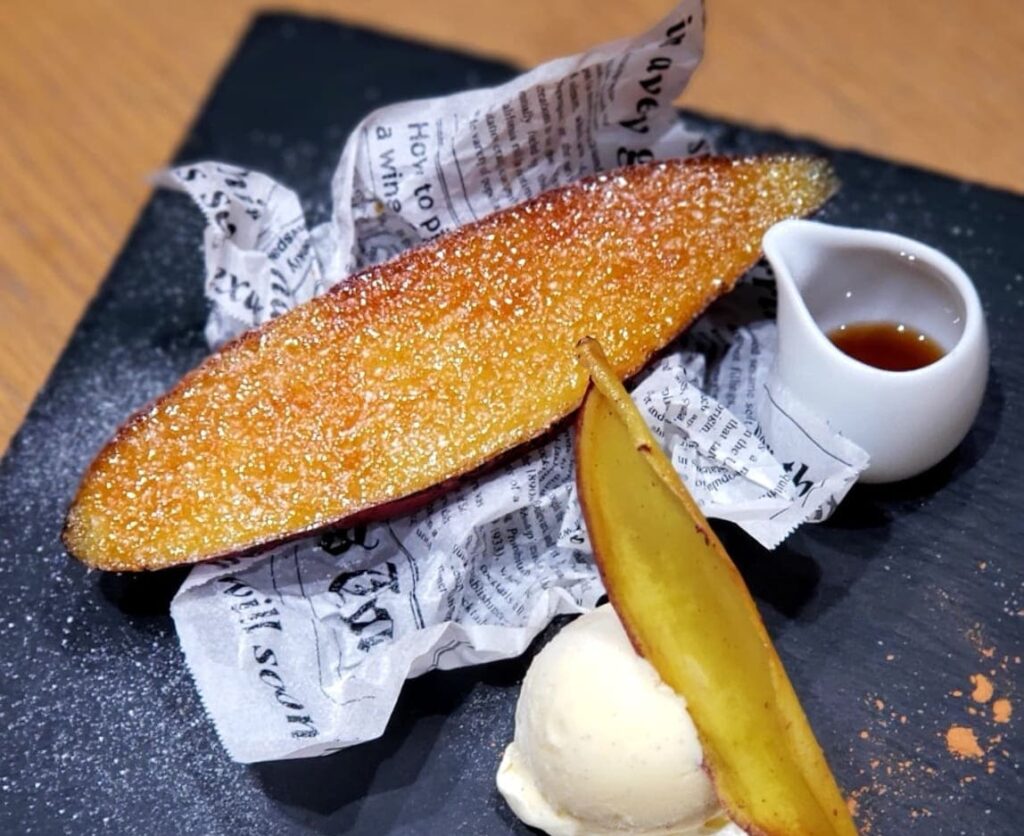 ケヤキカフェ芋ブリュレ