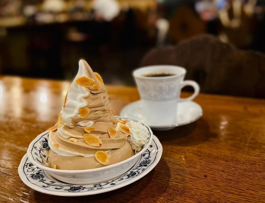 珈琲グルメソフトクリーム