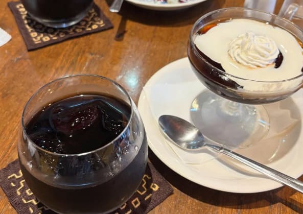 milk littlegarden roomコーヒーゼリー