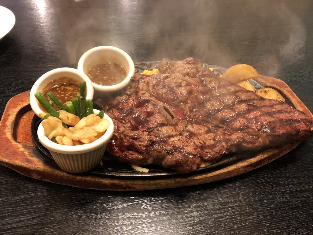 グリルとぽステーキ