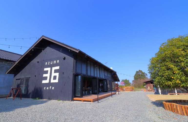 庭カフェ AZUMA 36 cafe外観