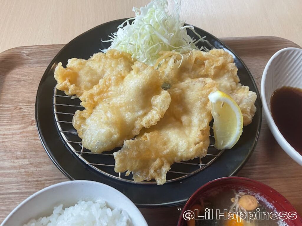とり天定食